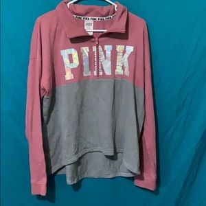 Vs pink sweatshirt Medium